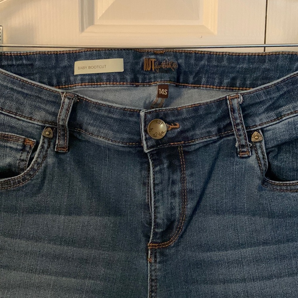 Kut from the Kloth Baby Bootcut Medium Wash 5-pocket Jeans, Sz 14S